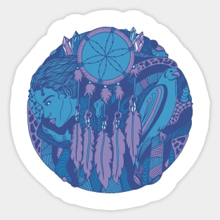 Mountain Blue Dream Falcon Sticker